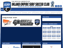 Tablet Screenshot of inlandempiresurf.com